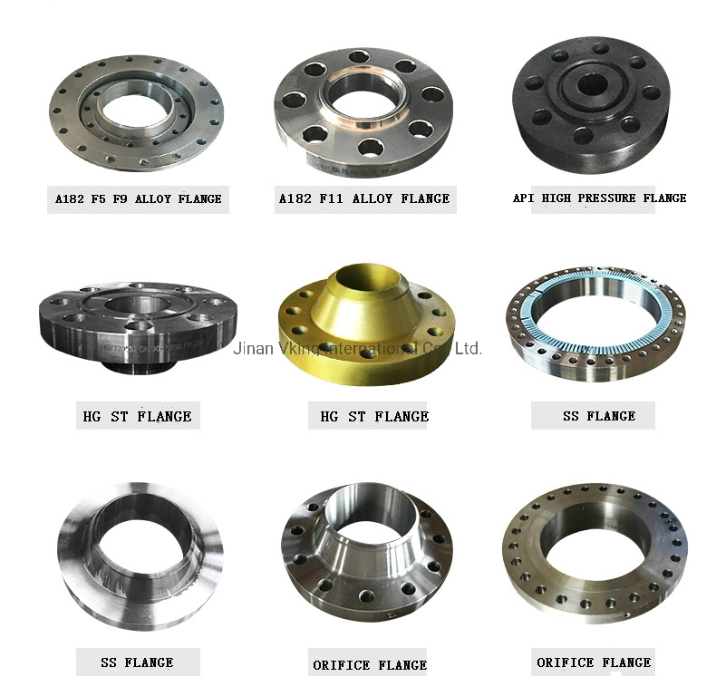 JIS DIN ANSI B16.5 Forged Steel Ss/CS Flanges RF/FF Slip on Wn Flange