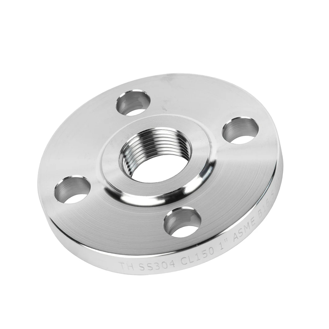 Factory Customized Flange Pipe Fittings Stainless Steel Flange Threaded Flange