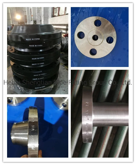 A105 304 RF/Rtj/FF ANSI/JIS/DIN/API 6A Cl150 ASME B16.5 Welding Forged Weld Neck Carbon Steel Stainless Steel Pipe Steel Flange